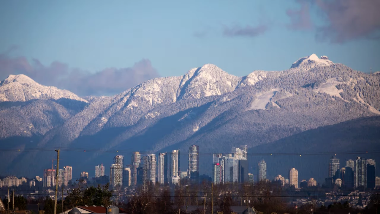 Vancouver in Winter Conditions