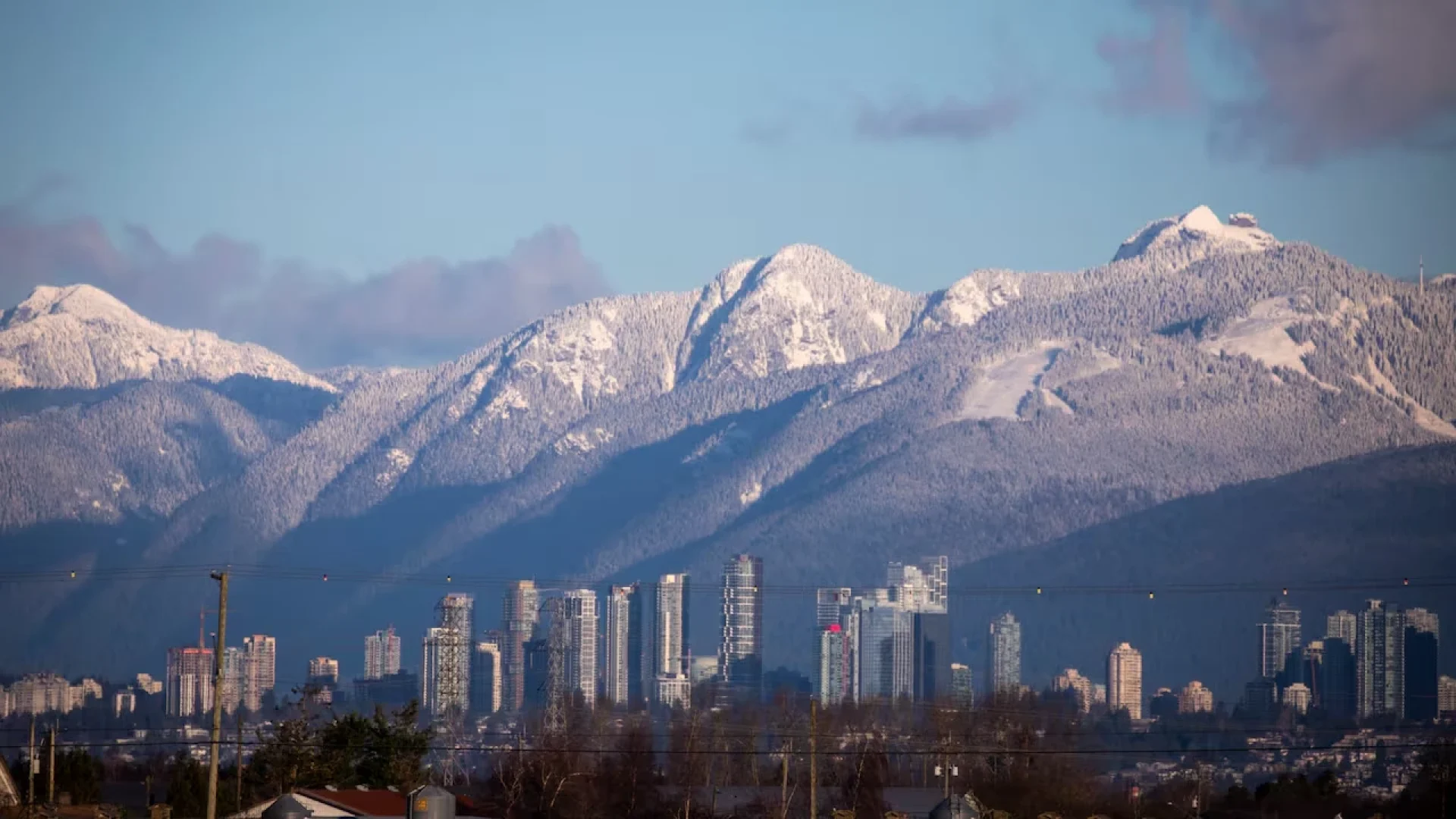 Vancouver in Winter Conditions